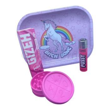 Rolling Smoker Bitch Bong Set 4teilig